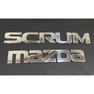 マツダ(マツダ)のMAZDA エンブレム　スクラム(車外アクセサリ)