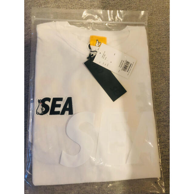 SEA(シー)のWIND AND SEA  #FR2 Patch T-shirt / WHITE メンズのトップス(Tシャツ/カットソー(半袖/袖なし))の商品写真