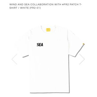 シー(SEA)のWIND AND SEA  #FR2 Patch T-shirt / WHITE(Tシャツ/カットソー(半袖/袖なし))