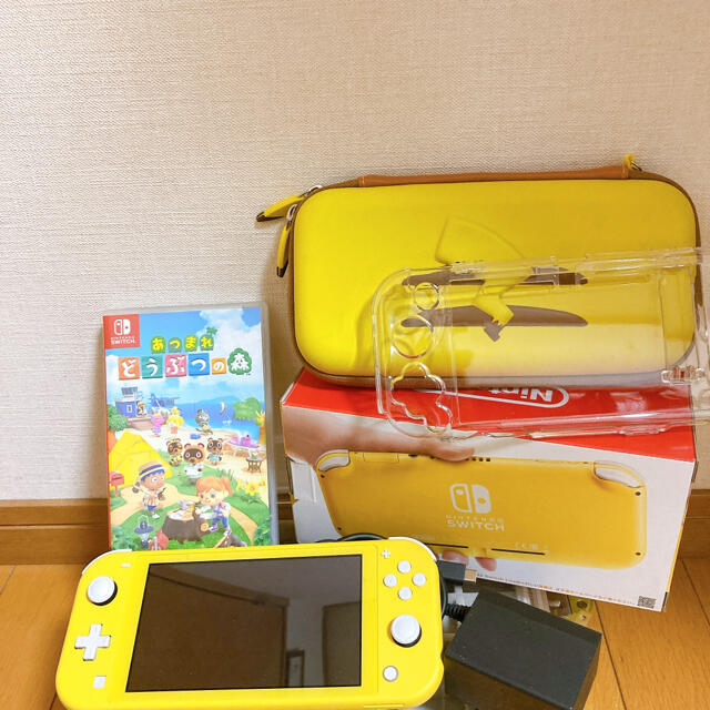 Nintendo Switch Lite イエロー　あつ森　セット