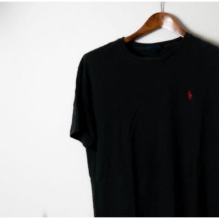 ポロラルフローレン(POLO RALPH LAUREN)のPOLO RALPH LAUREN ポロラルフローレ Tシャツ　黒(Tシャツ/カットソー(半袖/袖なし))