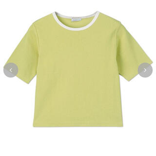 シマムラ(しまむら)のしまむら×tarou リンガーTシャツ　L(Tシャツ(半袖/袖なし))