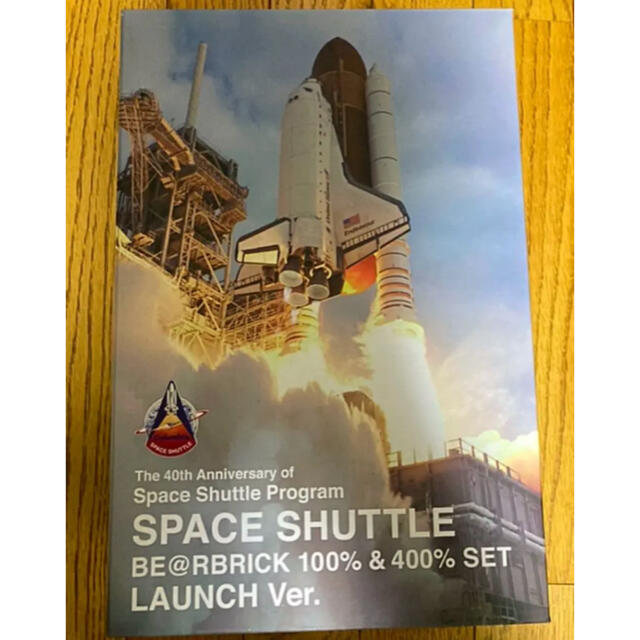 SPACE SHUTTLE BE@RBRICK LAUNCH Ver.100%