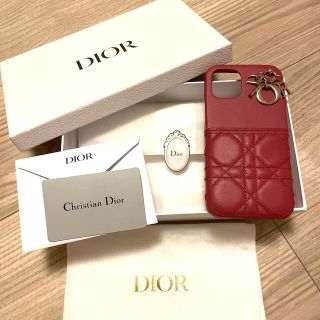 ディオール(Dior)のDIOR iPhone12&12 PROケース ストロベリーピンク　新品未使用(iPhoneケース)