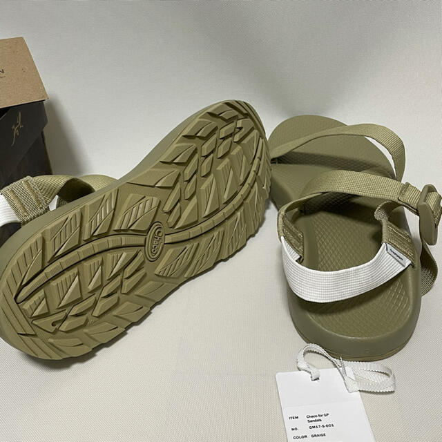 1LDK SELECT(ワンエルディーケーセレクト)の新品未使用 Graphpaper×Chaco Sandals -GREIGE メンズの靴/シューズ(サンダル)の商品写真