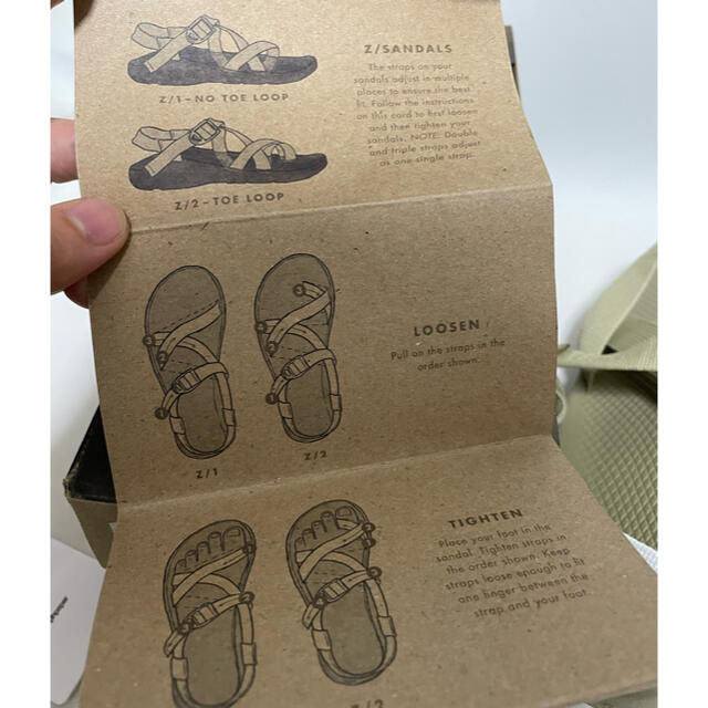 1LDK SELECT(ワンエルディーケーセレクト)の新品未使用 Graphpaper×Chaco Sandals -GREIGE メンズの靴/シューズ(サンダル)の商品写真