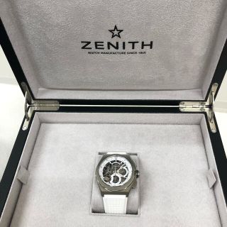 ゼニス(ZENITH)のゼニス　ZENITH  デファイ　エル・プリメロ21   日本限定モデル　美品(腕時計(アナログ))