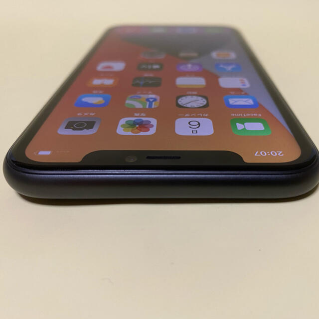 iPhone(アイフォーン)の極美品 SIMフリー iPhone11 64GB ブラック Black スマホ/家電/カメラのスマートフォン/携帯電話(スマートフォン本体)の商品写真