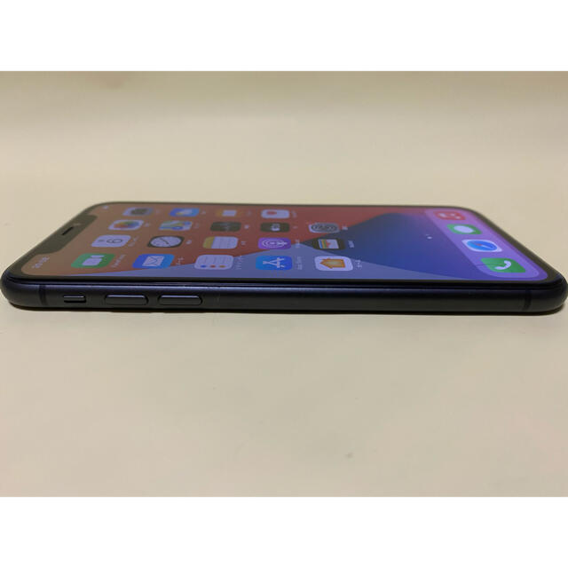 iPhone(アイフォーン)の極美品 SIMフリー iPhone11 64GB ブラック Black スマホ/家電/カメラのスマートフォン/携帯電話(スマートフォン本体)の商品写真