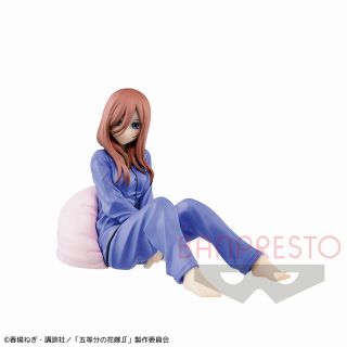 コウダンシャ(講談社)の五等分の花嫁　中野美玖　フィギュア　パジャマ(キャラクターグッズ)