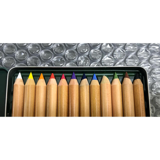 FABER-CASTELL(ファーバーカステル)のファーバーカステル ピット シリーズ パステル鉛筆 12色 112112 エンタメ/ホビーのアート用品(色鉛筆)の商品写真