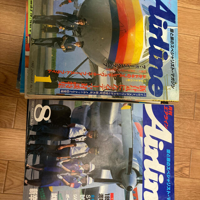 月刊エアライン1982年1月号〜1982年12月号(12冊)イカロス出版 エンタメ/ホビーの雑誌(専門誌)の商品写真