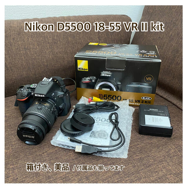 Nikon ニコン　D5500 美品　付属品あり