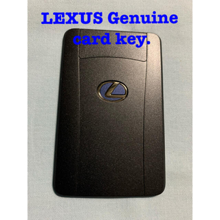 LEXUS Genuine LS card key.