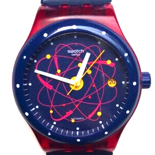スウォッチ(swatch)のSwatch sistem51 スウォッチ システム・ピンク(腕時計(アナログ))