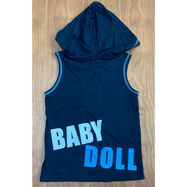 BABYDOLL(ベビードール)の最終SALE‼️【BABY★DOLL】バッドマン☆フード付きタンクトップ★110 キッズ/ベビー/マタニティのキッズ服男の子用(90cm~)(Tシャツ/カットソー)の商品写真