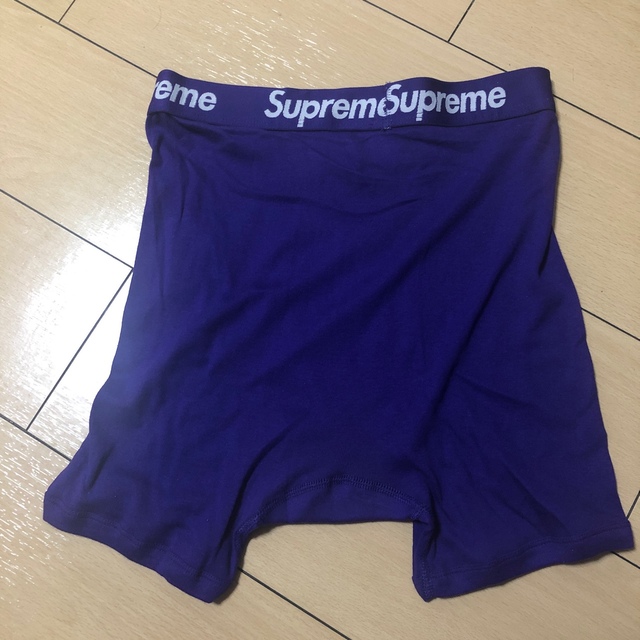 Supreme(シュプリーム)のSupreme®/Hanes® Boxer Briefs Purple1枚 メンズのアンダーウェア(ボクサーパンツ)の商品写真