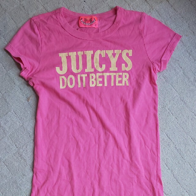 Juicy Couture(ジューシークチュール)のJuicy couture P.サイズ 濃いピンク レディースのトップス(Tシャツ(半袖/袖なし))の商品写真