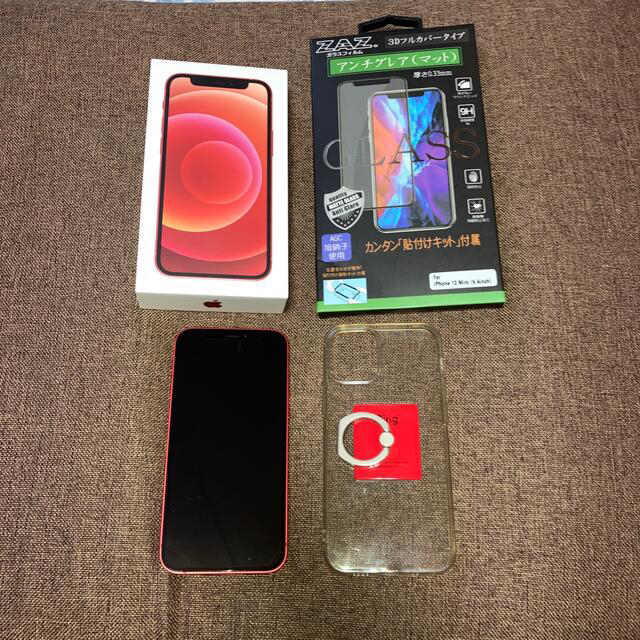 【良好品】 iPhone - iPhone12mini PRODUCT RED 128GB レッド　赤 スマートフォン本体