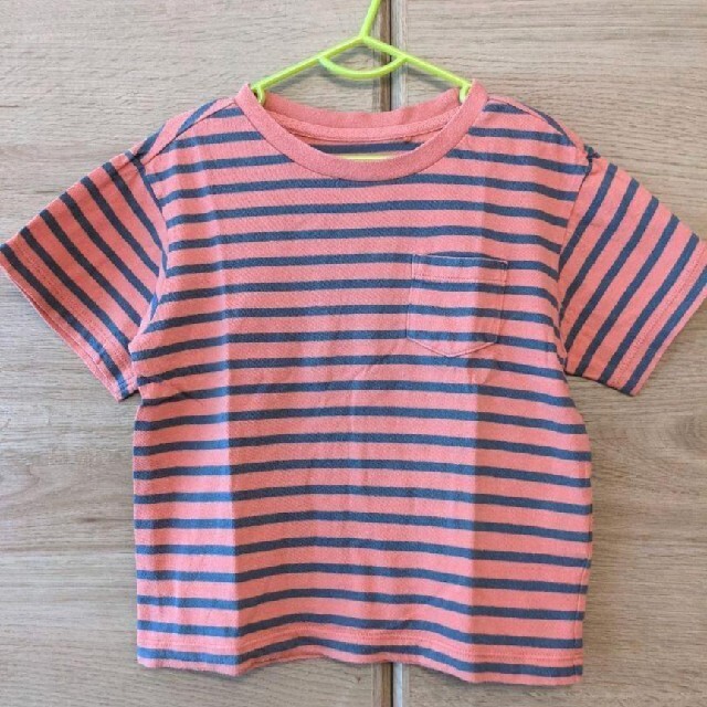 UNIQLO(ユニクロ)の★KS1-26★ ボーダーTシャツ キッズ/ベビー/マタニティのキッズ服男の子用(90cm~)(Tシャツ/カットソー)の商品写真