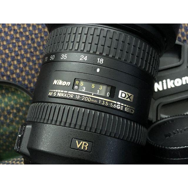 1241 Nikon AF-S 18-200mm VR II 手振れ補正 高倍率