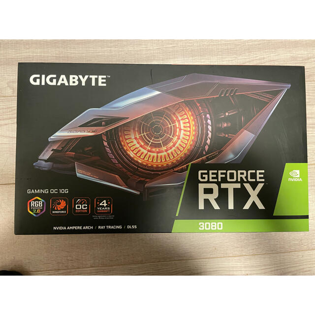 PC/タブレット新品未開封　GIGABYTE RTX 3080 GAMING OC