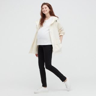 ユニクロ(UNIQLO)の美品！ユニクロ　マタニティストレッチデニムレギンス　XS ネイビー(マタニティボトムス)