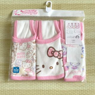 サンリオ(サンリオ)のネコバス様専用　未開封　hellokittyスタイ3枚組(ベビースタイ/よだれかけ)