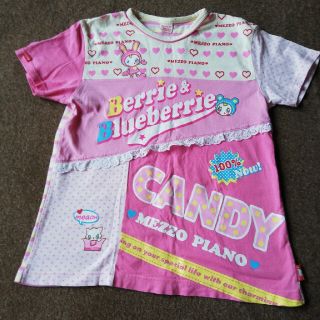 メゾピアノ(mezzo piano)のメゾピアノ　Tシャツ(Tシャツ/カットソー)