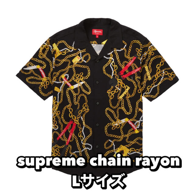 supreme chain rayon シュプリーム レーヨンシャツ