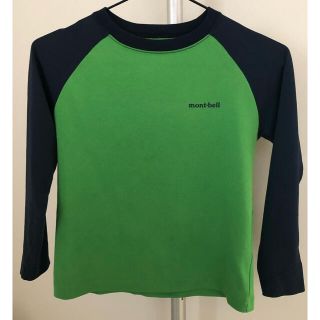 モンベル(mont bell)のモンベルmont-bell キッズ ラグランロングTシャツ 130(Tシャツ/カットソー)