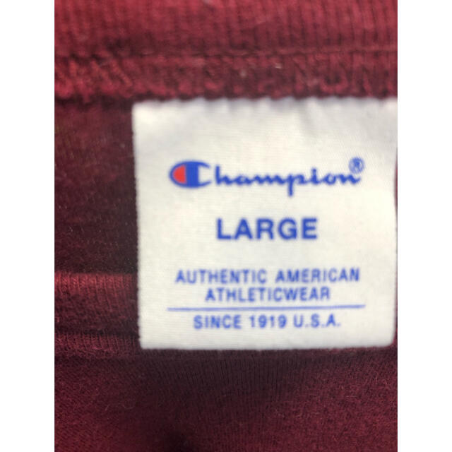 Champion(チャンピオン)の☺︎maru☺︎様専用　Champion ロンT Lサイズ メンズのトップス(Tシャツ/カットソー(七分/長袖))の商品写真