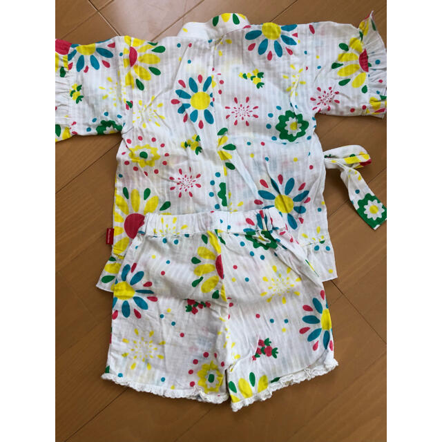 mou jon jon(ムージョンジョン)の【100】女の子 甚平 キッズ/ベビー/マタニティのキッズ服女の子用(90cm~)(甚平/浴衣)の商品写真