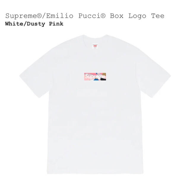 Supreme Emilio Pucci Box Logo Tee シュプリームトップス