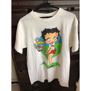 USA製90sBETTY BOOPベティーブープTシャツM(Tシャツ/カットソー(半袖/袖なし))