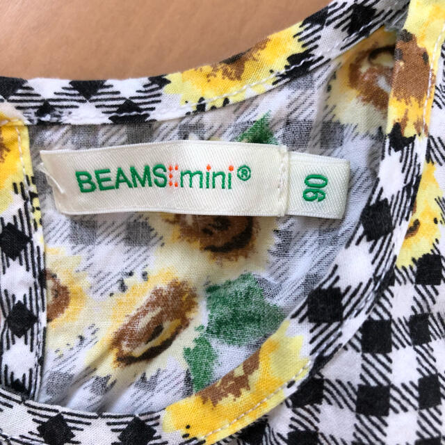 こども ビームス(コドモビームス)の【90】Beams:mini ひまわり柄ワンピース キッズ/ベビー/マタニティのキッズ服女の子用(90cm~)(ワンピース)の商品写真