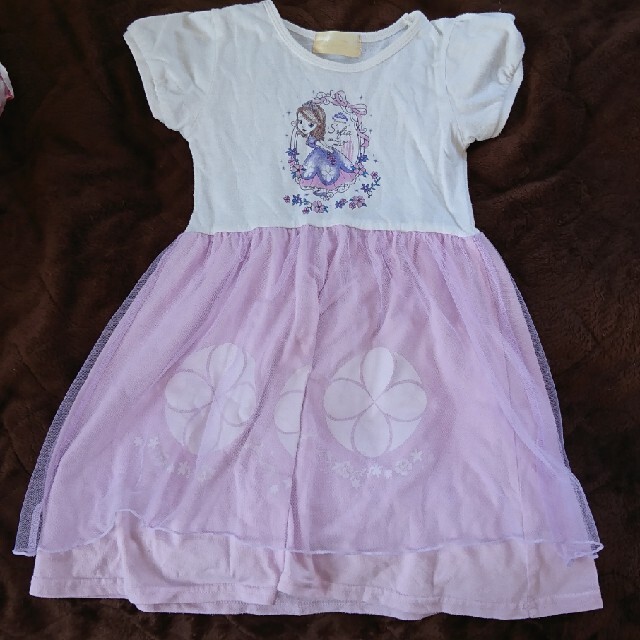 Disney(ディズニー)のプリンセスソフィア ワンピース キッズ/ベビー/マタニティのキッズ服女の子用(90cm~)(ワンピース)の商品写真