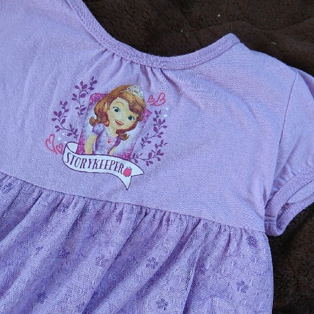 Disney(ディズニー)のプリンセスソフィアワンピース2 キッズ/ベビー/マタニティのキッズ服女の子用(90cm~)(ワンピース)の商品写真