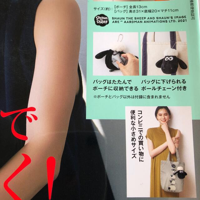 インレッド　付録のみ レディースのバッグ(エコバッグ)の商品写真