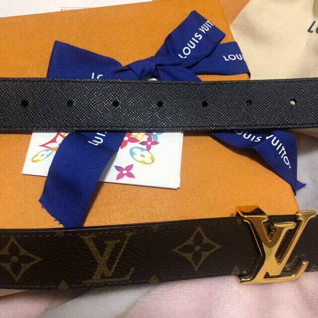 LOUIS VUITTON - ルイヴィトン サンチュール・イニシャル モノグラム