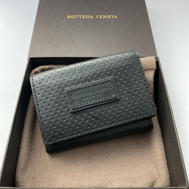 Bottega Veneta(ボッテガヴェネタ)の★未使用保管品★ボッテガヴェネタ　三つ折り　515385 ミニウォレット メンズのファッション小物(折り財布)の商品写真