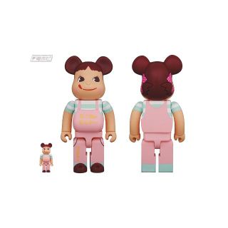 BE@RBRICK ファミリータウン　ペコちゃん　100%&400%