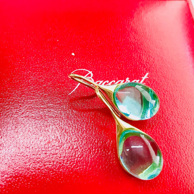 Baccarat ターコイズ ヴェルメィユ Baccaratの通販 by 葵's SHOP|バカラならラクマ - バカラ ガレア ピアス HOT特価
