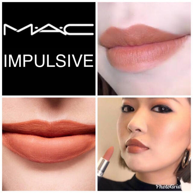 MAC(マック)のインパルシブ IMPULSIVE 大人気カラー MAC リップ 口紅 コスメ/美容のベースメイク/化粧品(口紅)の商品写真