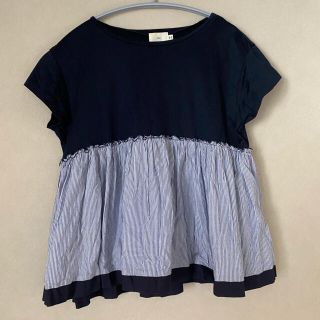 ドゥロワー(Drawer)の値下げ⭐︎yori ペプラムTシャツ⭐︎カットソー⭐︎ヨリ(Tシャツ(半袖/袖なし))