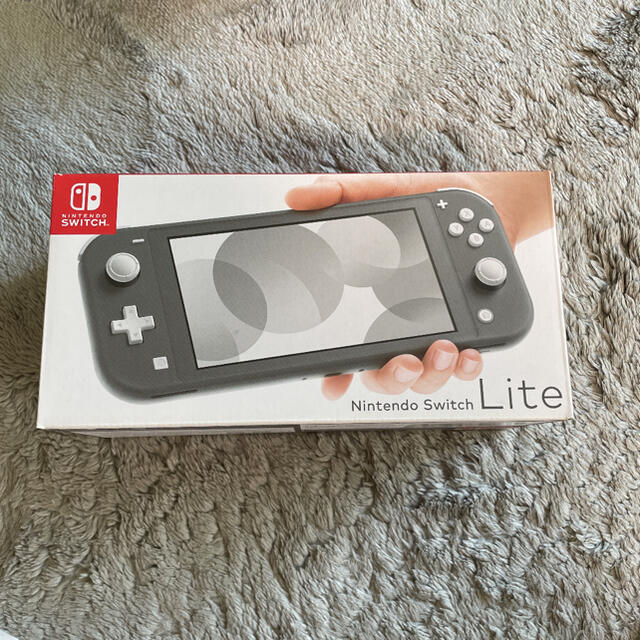 Nintendo Switch Liteグレー未開封の通販 by T6L's shop｜ラクマ