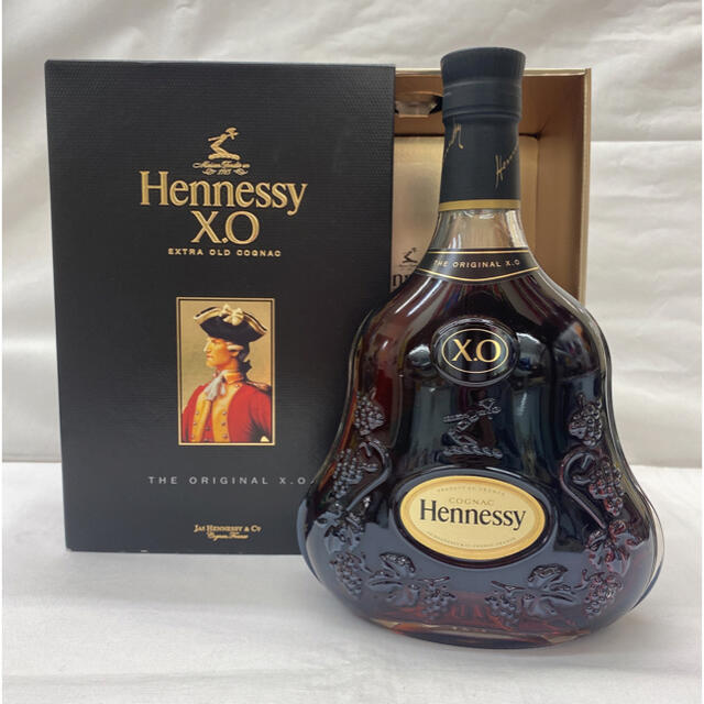 専用【未開栓】Hennessy ヘネシー XO 黒キャップ 箱入り700ml