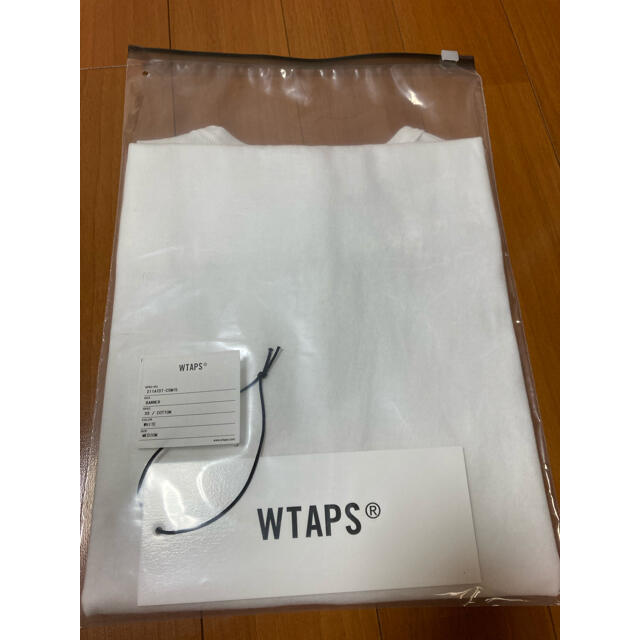 W)taps(ダブルタップス)のwtaps banner 白 M 試着のみ Tシャツ レディースのトップス(Tシャツ(半袖/袖なし))の商品写真