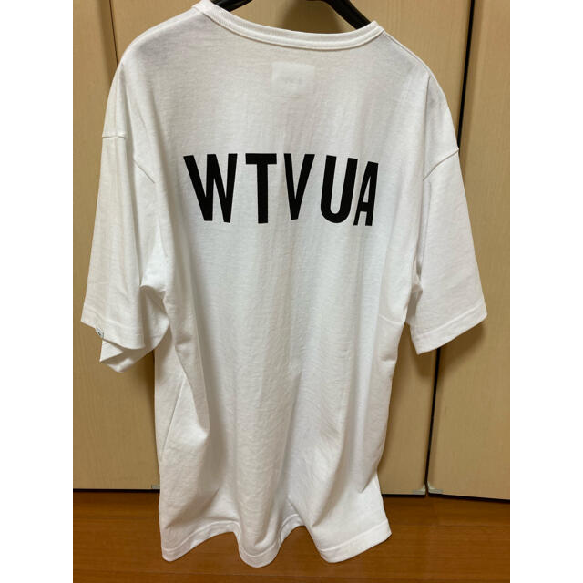 W)taps(ダブルタップス)のwtaps banner 白 M 試着のみ Tシャツ レディースのトップス(Tシャツ(半袖/袖なし))の商品写真