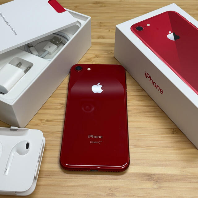 iPhone8 64GB PRODUCT RED SIM フリー